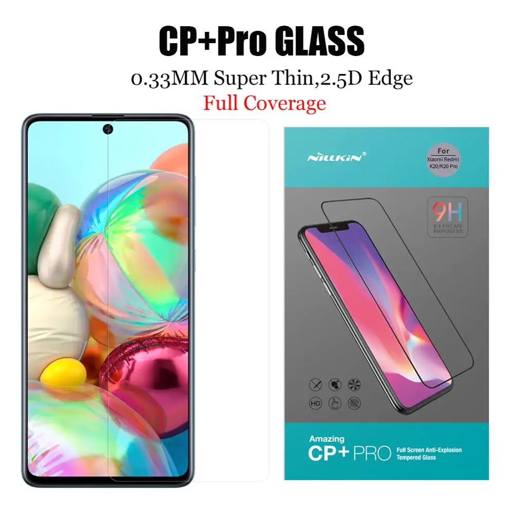 Защитное стекло Nillkin для samsung Galaxy A30 A30s A50 A50s A51 A70 A71 закаленное 2.5D защитное с полным