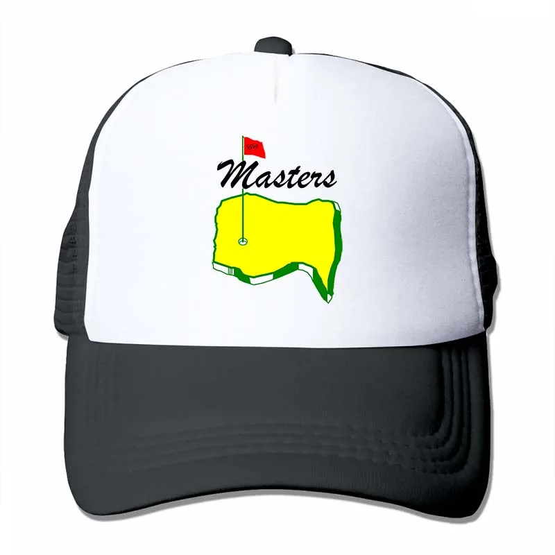MASTERS TOURNAMENT бейсбольная кепка для мужчин и женщин, Кепка-Дальнобойщик, модная Регулируемая Кепка - Цвет: 4-Black
