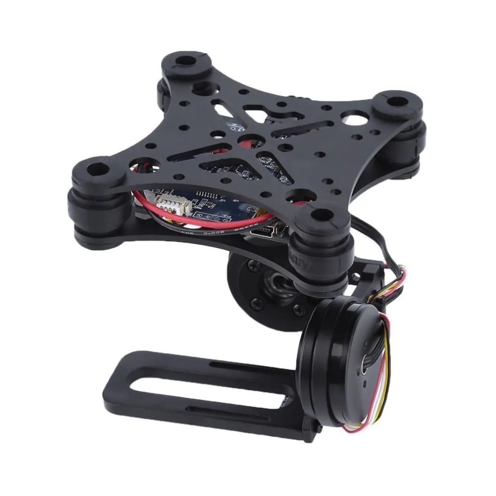 Черный FPV 2 оси бесщеточный карданный с контроллером для DJI Phantom GoPro 3 4