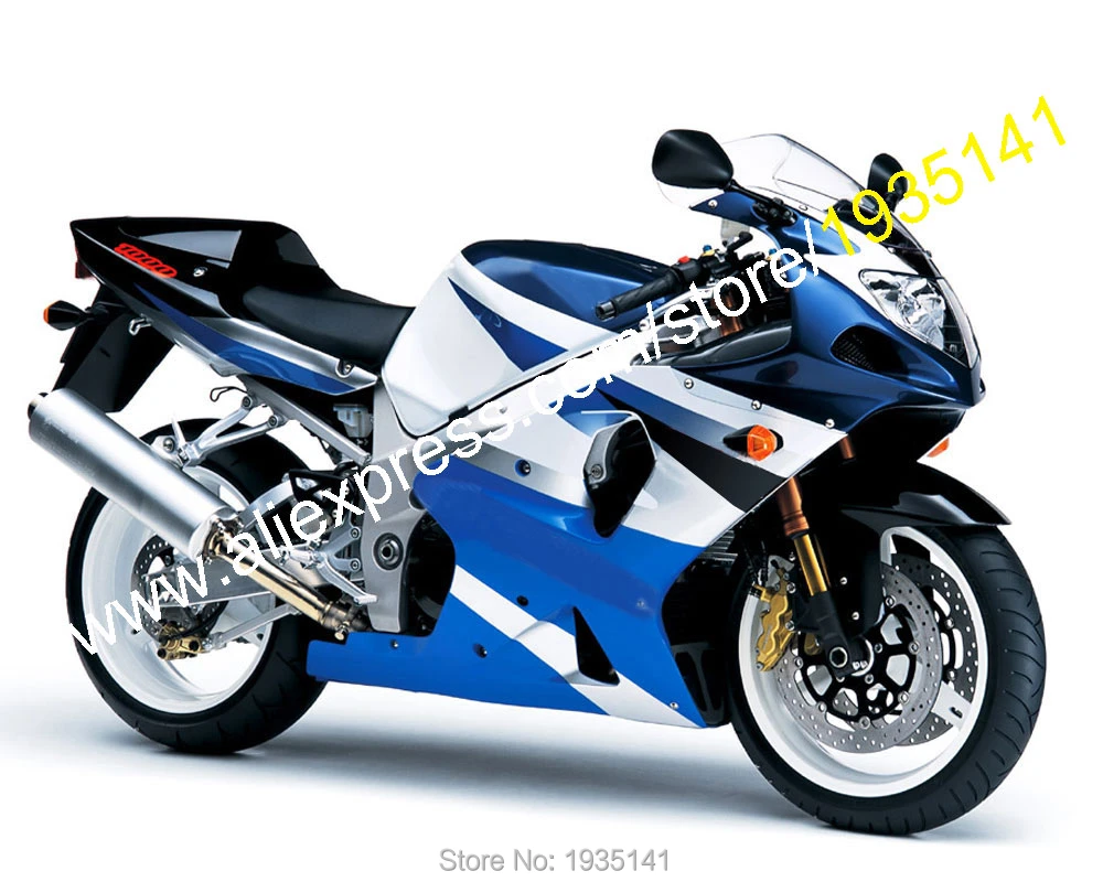Injection Unpainted ABS Fairing Bodywork Kit For Suzuki GSXR1000 2000-2002 2001