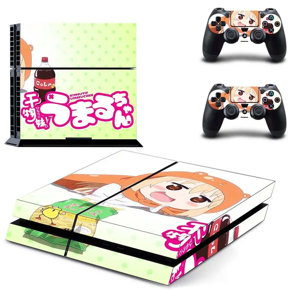 Download Himouto Umaru Chan Ps4 Stickers Play Station 4 Skin Sticker Decals Full Cover For Playstation 4 Ps4 Console Controller Skins Stickers Aliexpress