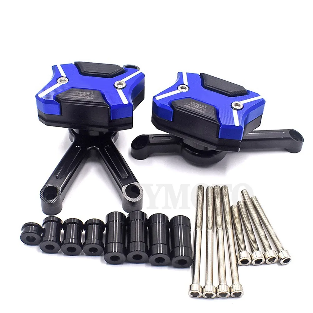Для Suzuki GSXR600 GSXR750 GSX600R GSX750R GSXR 600 750 K6 K8 2006- Мотоцикл CNC краш-накладка Рамка слайдер защита от падения