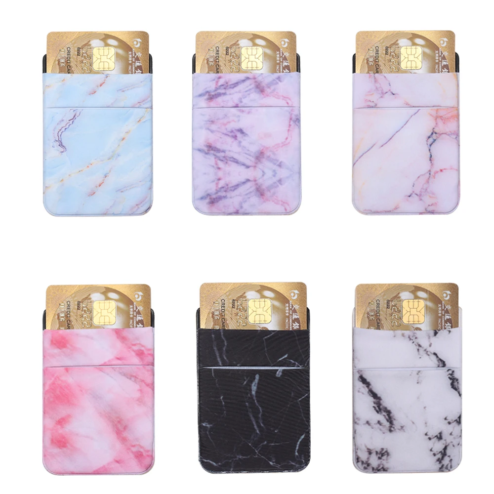 Phone-Card-Holder Wallet-Case Cell-Phone Adhesive Universal Pocket 1PC Sticker Fashion
