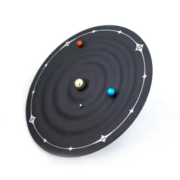 

Creative Table Alarm Clocks Modern Design Orbit Galaxy Magnetic Clocks Planet Ball Desk Watches Wall Mounted Desktop Home Decor