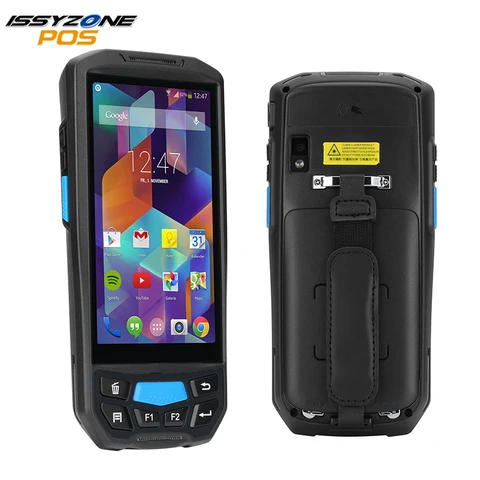 Scanner de Código de Barras Polegada sem Fio Código de Barras Isyzonepos Handheld Terminal qr Nfc Pda Android 8.1 5 Portátil Rearder Wifi Pos 2d