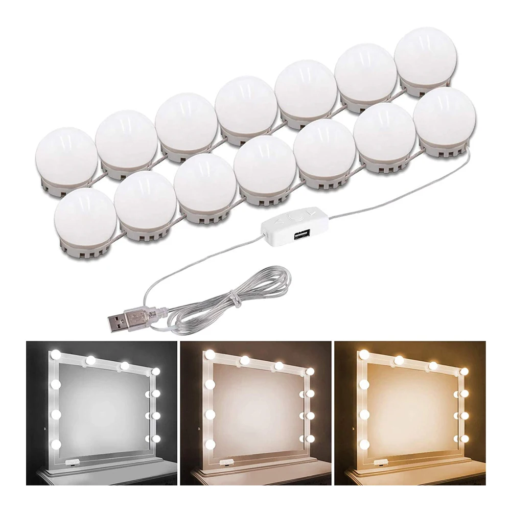 

light for mirror Decoration bedroom hollywood Professional makeup Dressing table accessories cosmetology hairstyle hide wires