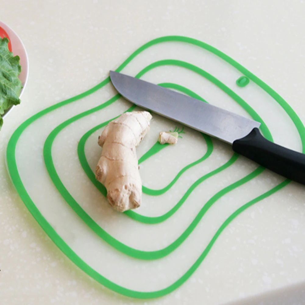 Растительное мясо скручивающаяся кухня гнущиеся прозрачные матовые разделочные пластиковые легко очищаемые домашние разделочные доски
