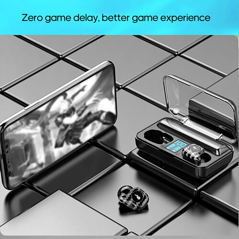 M20 Bluetooth Headset TWS Bluetooth 5 0 Stereo Motion Noise Reduction Button Wireless Headset