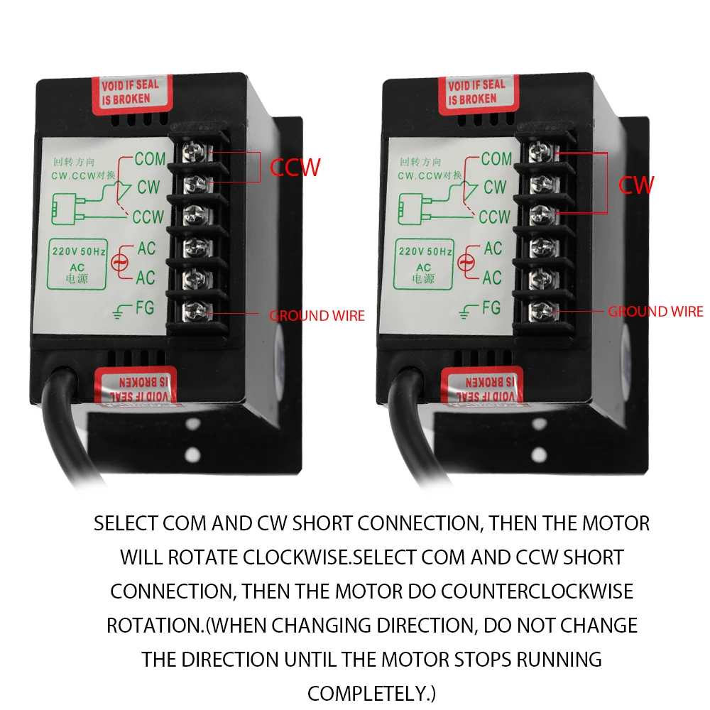 

Hot New 400W AC220V 50/60Hz Pinpoint Regulator Forward Backward Speed Control Motor Speed Controller