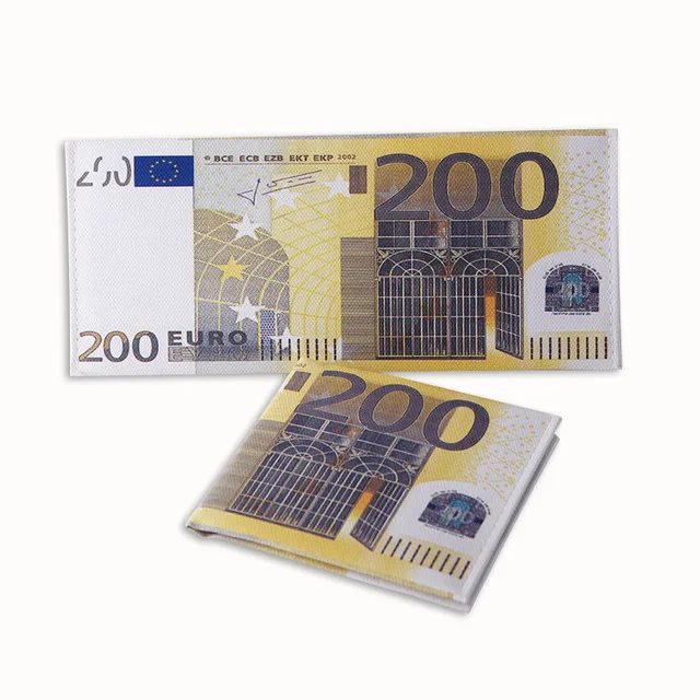 Currency 8 Новинка, высокое качество, новинка, унисекс, валютный узор, фунт, доллар, евро, кошелек, мужские кошельки, карман, тонкие Зажимы для денег, Carteira Feminina - Цвет: Currency 8