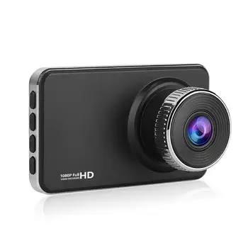 

3IN HD Touch 1080P Driving Recorder With Reversing Image Dashboard Camera With Night Vision WDR G-sensor Parking Monitor Loop