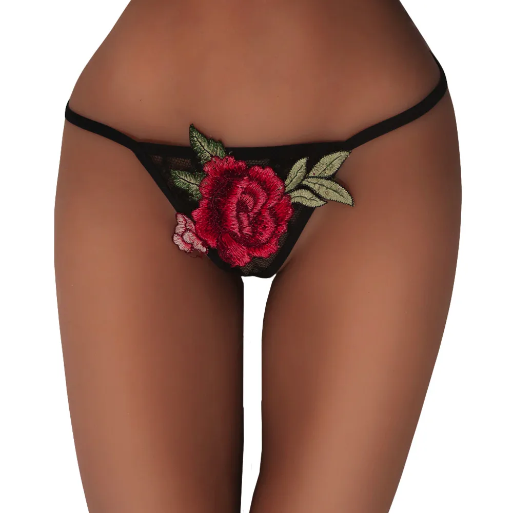 G-String Sexy T-back EmbroiderLingerie  (1)