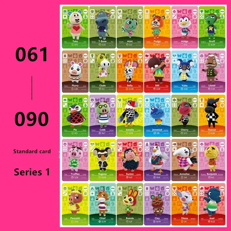 061~090 Standard Size Card Amxxbo Ntag215 Chip NFC Game For NS Switch | Безопасность и защита