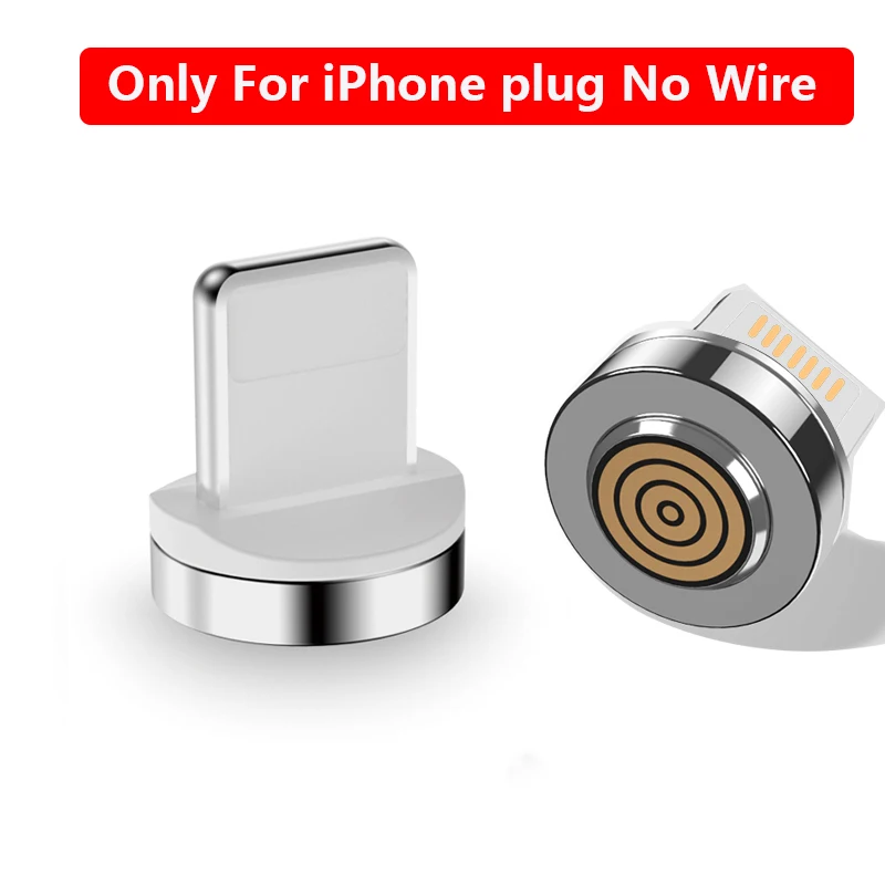 Магнитное быстрое зарядное устройство USB Micro кабель для samsung S10 9 type C 5.0A кабель для передачи данных USB C провод для iPhone 11 Pro Max нейлоновый шнур - Цвет: Only iOS Plug