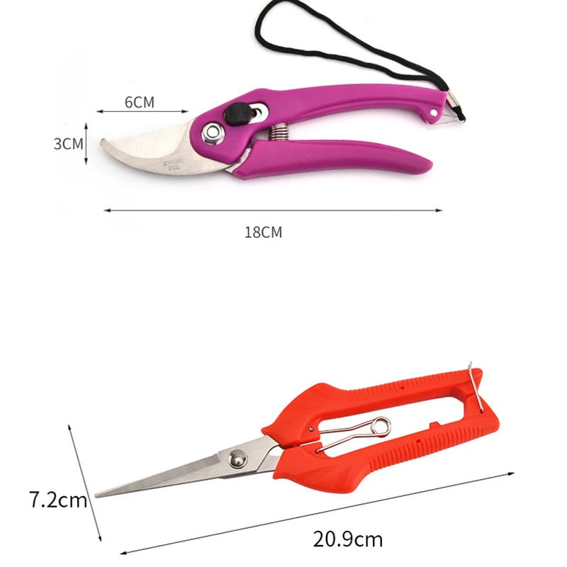 Садовые инструменты дерево секатор садовые секаторы филиал секаторы Высокоуглеродистая сталь Материал острые/Прочные ручные инструменты со струной