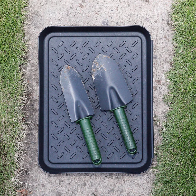 3pcs multi-tool tray garden outdoor boot pad tray protection floor mat and tray shoe plate mud boot plate 35X27.5X3cm 30O23 (14)