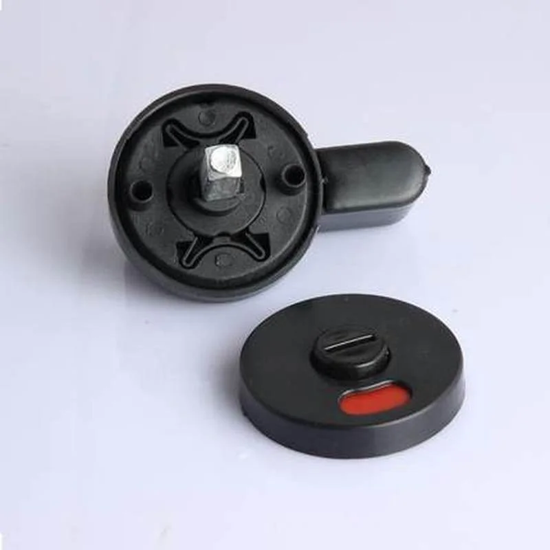 Universal Black Privacy WC Plastic Latch Vacant Engaged Door Lock Toilet Shower cubicles & Bathroom Indicator Bolt Deadbolt Lock door lock door latch