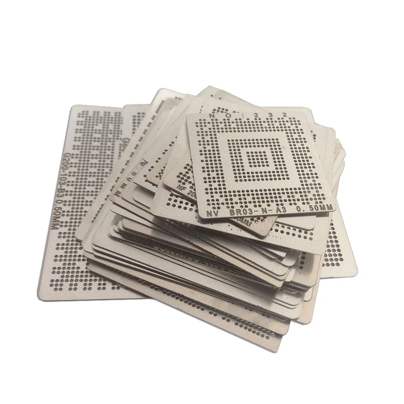 

for Laptop Intel Chip 50 pcs /set Bga Reballing Stencil Tample Kit