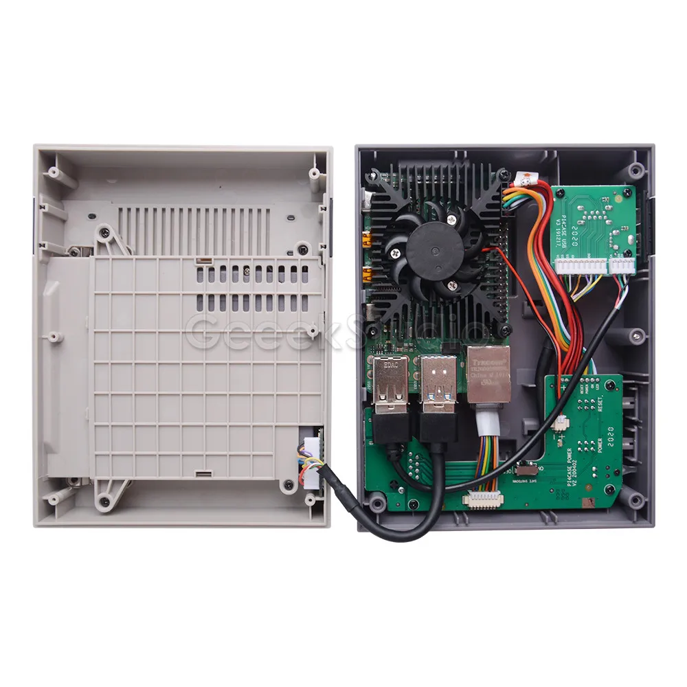В наличии! Чехол NESPi 4 для Raspberry Pi чехол SSD внешний блок питания HDMI переключатель