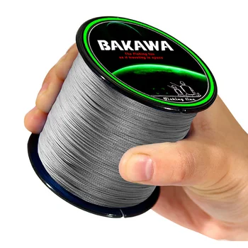 

BAKAWA 4 Strands 1000M 500M 300M Multicolor Braided Fishing Line Sea Saltwater Carp Fishing Weave Extreme 100% PE