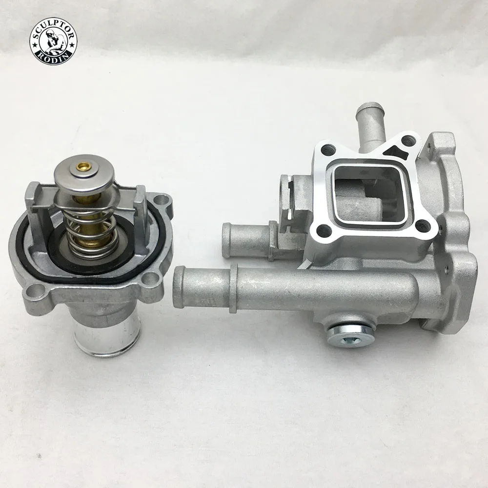 Алюминиевый корпус термостата для Chevrolet Chevy Cruze Aveo Orlando для Opel Astra Zafira Signum Moka 96984103 96817255