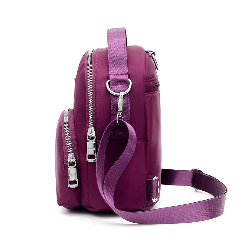

Women's Multipurpose Case Fashion Shoulder Bag WOMEN'S Backpack Nylon Waterproof Oblique Bag Handbag