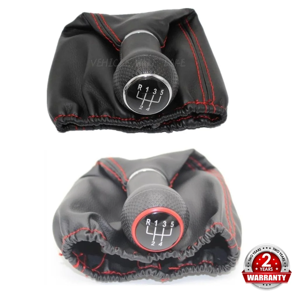 Gear Knob For VW Caddy 1997 1998 1999 2000 2001 2002 New 5 Speed Car Shift Leather Boot | Автомобили и мотоциклы
