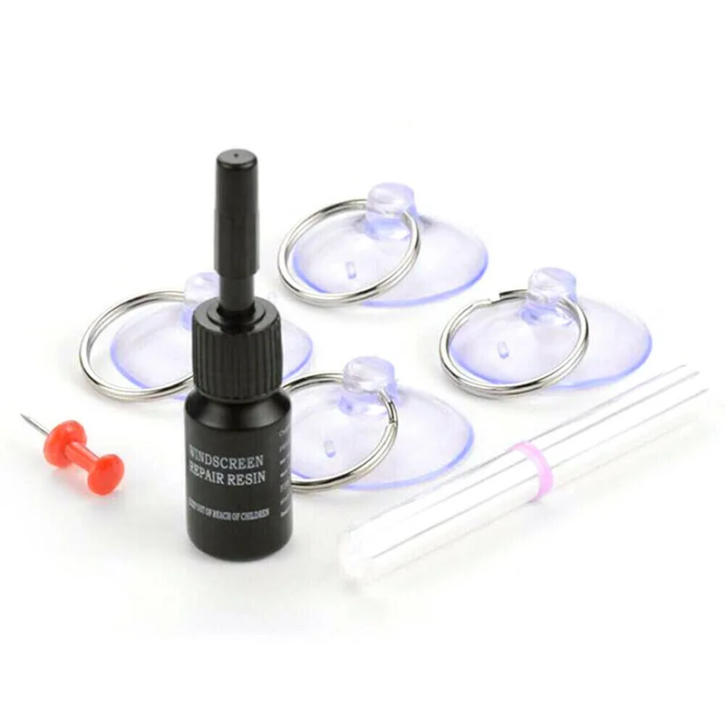 

Car Windshield Windscreen Glass Repair Resin Kit Auto Vehicle Window Fix Tool Repairing SEC88