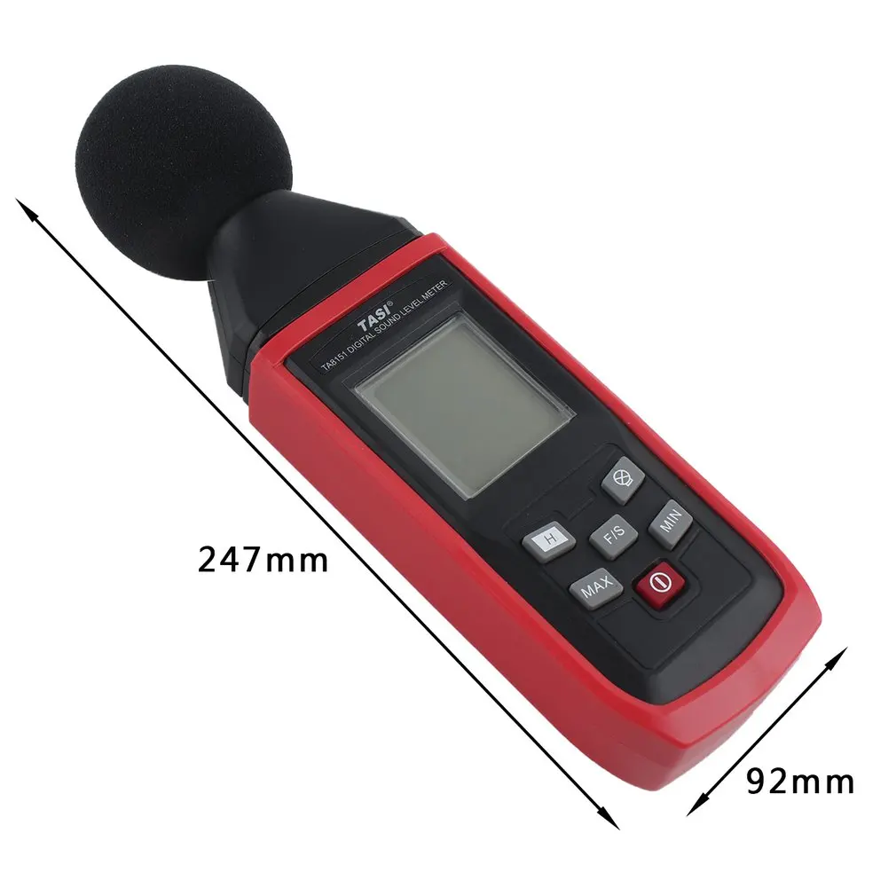 TA8151 цифровой измеритель уровня звука 30~ 130 дБ децибел метр регистратор детектор шума Цифровой шум аудио диагностический инструмент