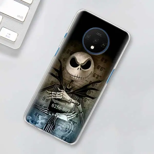 Jack Skellington Before Christmas Чехлы для телефона Oneplus 7 7T Pro 7 Pro 5G 6 6T жесткий чехол - Цвет: H01