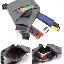 Мужская сумка Оксфорд защита от взлома износостойкий мешок многофункциональный сплошной прочный для прогулок ZJ55