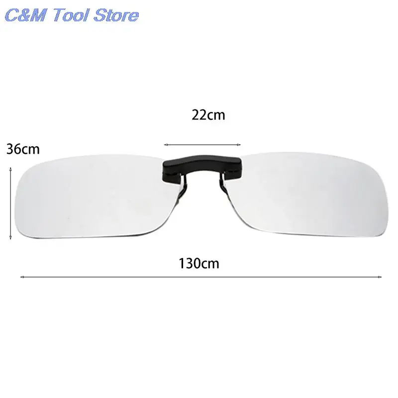 1pc Unisex Polarized Clip On Driving Glasses Sunglasses Day Vision UV400 Lens Driving Night Vision Riding Sunglasses Clip