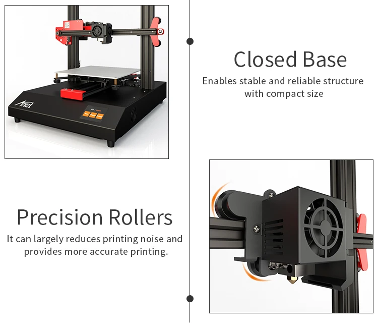 Дешевые Anet ET4 A6 Impresora 3d принтер высокой точности Reprap Prusa i3 3D принтер DIY комплект офф-лайн печати с PLA нитью