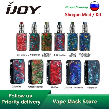 

New Original IJOY Shogun Univ 180W TC Kit with Shogun Univ MOD & 5.5ml Katana Tank no 18650 battery box mod vape kit vs Luxe kit