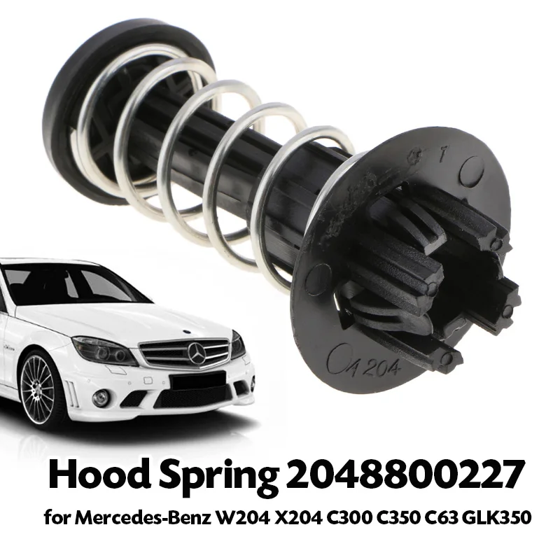 

Car Hood Spring Refit Hood Engine Cover Rod Strut Spring Shock For Mercedes W204 X204 C250/300/350/63 E250/300/350 GLK250/300