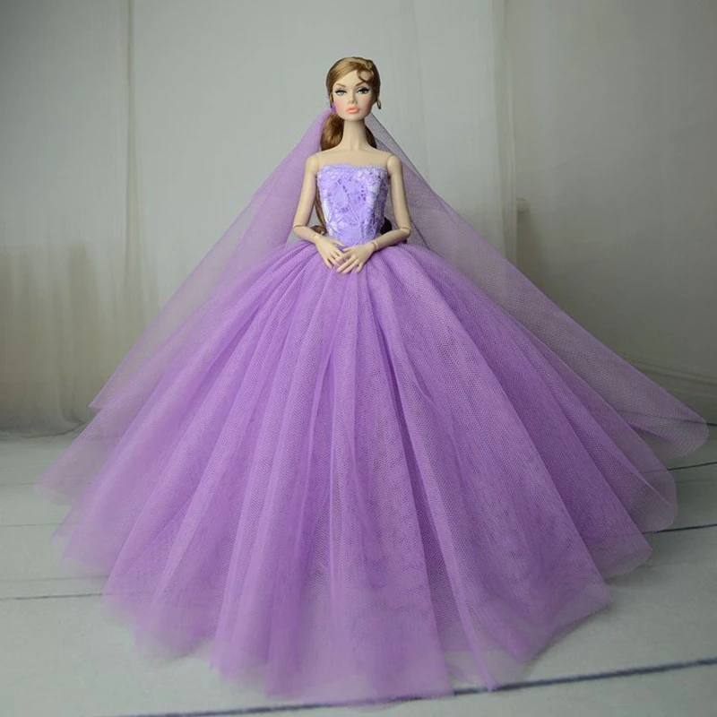 ZJF163-05 Милый Единорог свадебное платье игрушки принцессы ручной работы BJD Кукла Одежда Красота игрушки 1/6 платье SD кукла аксессуары свадьба, комплект одежды для новорожденных - Цвет: ZJF163-05