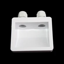 Прямая, новая крыша, солнечная панель, кабельный ввод, Сальниковая Коробка с двойным кабелем для караванов, лодок