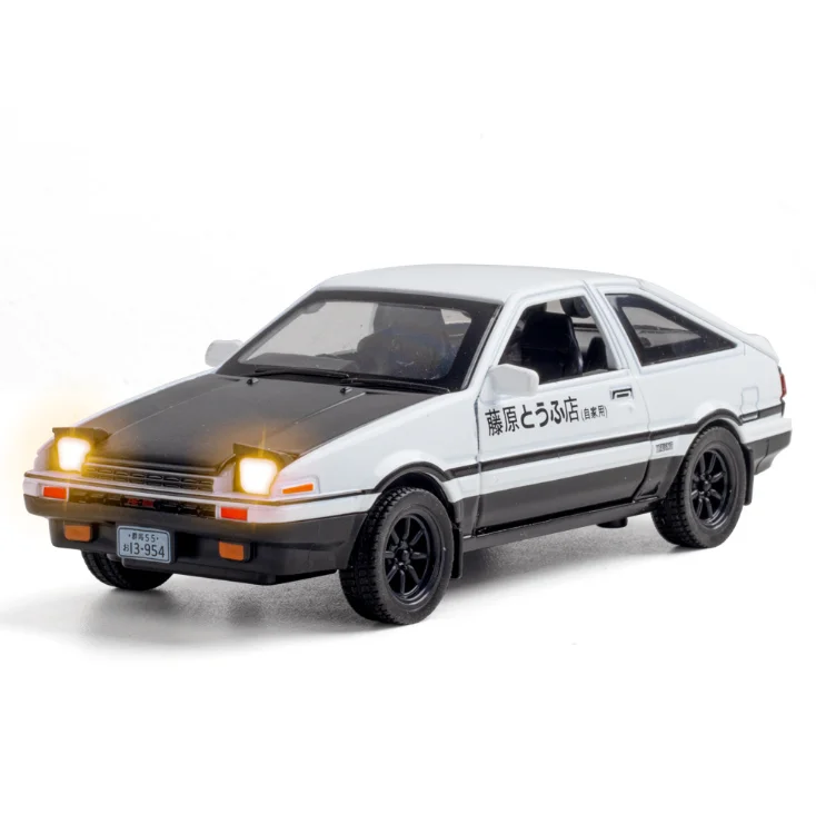 1 28 Scale Toy Car Toyota Initial D Ae86 Metal Toy Alloy Car Diecasts Toy Vehicles Car Model Miniature Toys For Children Gifts Initial D Toyota Ae86alloy Car Model Aliexpress