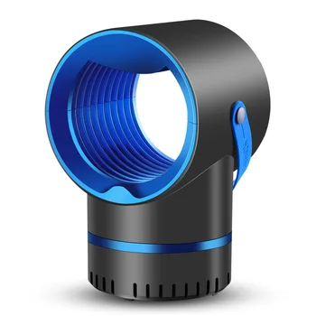 

New Style Mosquito Killing Lamp Suction Type Household Mosquito Killer Battery Racket Indoor Mute Energy Saving Photocatalyst Mo