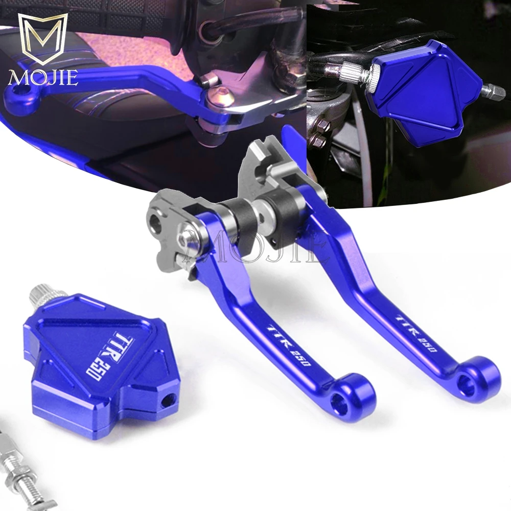 For YAMAHA TTR250 TTR 250 1993-2011 Motocross CNC Pivot Brake Stunt Clutch Lever Easy Pull Cable System Dirtbike Motorcycle | Автомобили и