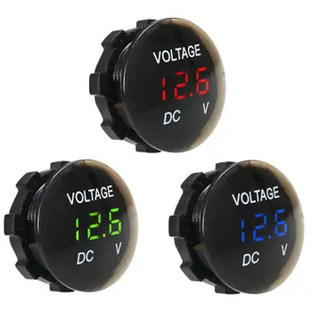 

Modified Smart Car Battery Voltmeter Dc Led Digital Display 12V Motorcycle On-Board Voltmeter Detector