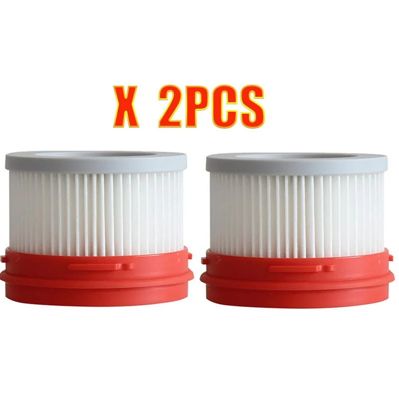 2pcs Hepa filter Замена HEPA фильтр ролик щетка комплект для Dreame V9 ручной аккумуляторные Запчасти для пылесоса аксессуары - Цвет: 2pcs Hepa filter