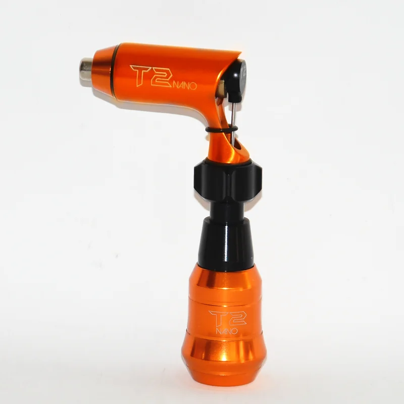 Т2 нано тату машина пистолет с картриджем ручка для иглы картриджи поставка - Цвет: Оранжевый