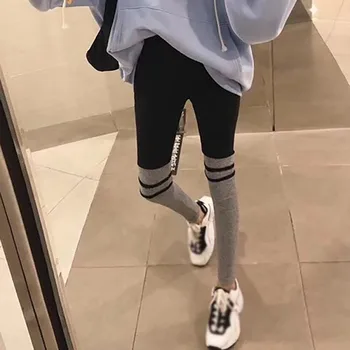 

Women Warm Pants Anti Cellulite Leggings Spring Print Pants Running Sports Slacks High Waist Latex Leggings 2020