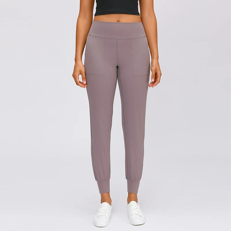 

2021 Yoga Pants Color Passion Joggers with Pockets Naked-feel Women Sweatpants Brushed Women Track Pant Squat Proof Camo Joggers