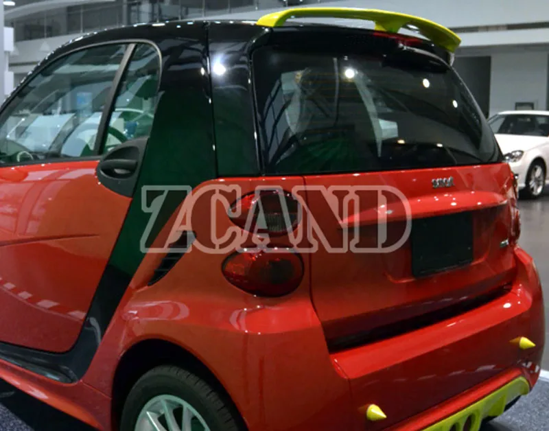 B стиль задний спойлер на крыло, крышу подходит для Smart Fortwo 2008-2013