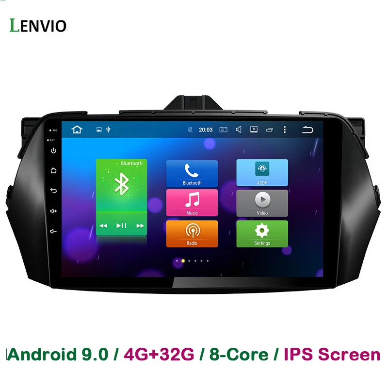 Lenvio 4G ram 32G rom Восьмиядерный 2 Din Android 9,0 автомобильный dvd-плеер для SUZUKI CIAZ Авто радио gps навигация Мультимедиа ips