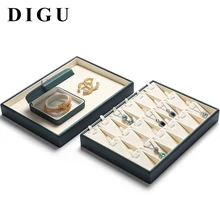 

Leather Microfiber Jewelry Tray Jewelry Display Tray Ring Earring Necklace Jewelry Tray Storage Tray Display Prop