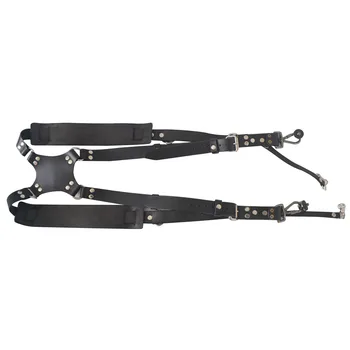 

Dual Shoulder Accessories Artificial Leather Quick Release Retro Adjustable Camera Strap Outdoor Harness Universal Portable DSLR