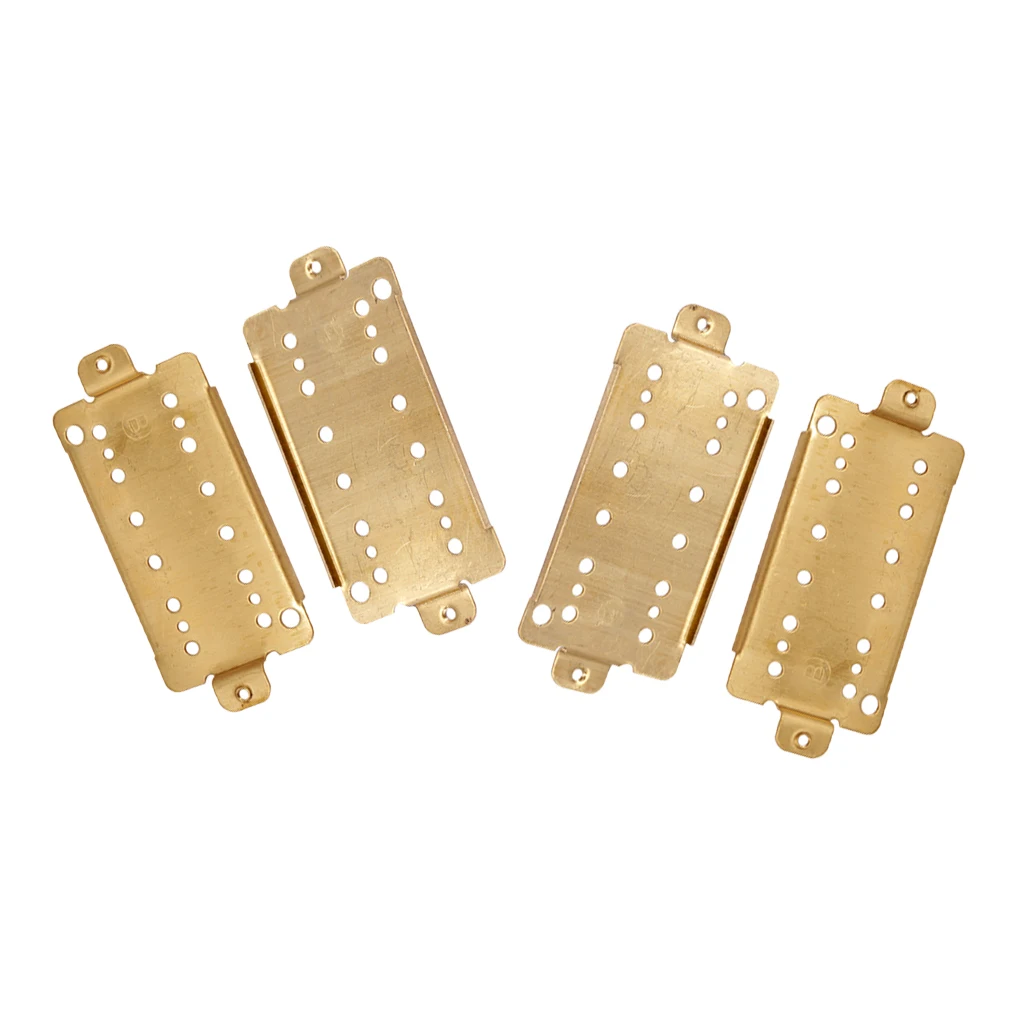 4 шт. 52 мм E звукосниматель для гитары Humbucker Базовая пластина латунь DIY наборы